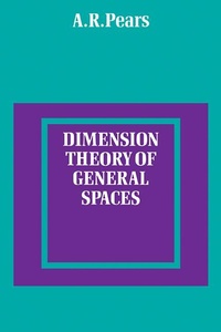 Abbildung von: Dimension Theory of General Spaces - Cambridge University Press