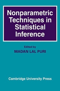 Enlarge image Cover: Nonparametric Techniques in Statistical Inference - Cambridge University Press