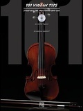 Cover: 101 Violin Tips - Hal Leonard Corporation
