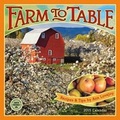 Cover: Farm to Table Calendar - Amber Lotus