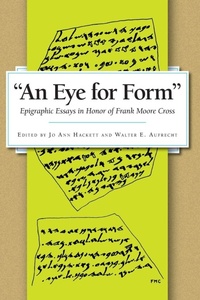 Enlarge image Cover: An Eye for Form" - Eisenbrauns