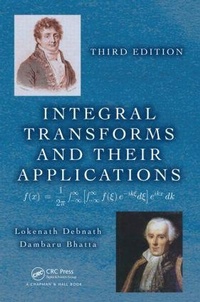 Abbildung von: Integral Transforms and Their Applications - Chapman & Hall/CRC