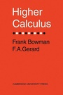 Cover: Higher Calculus - Cambridge University Press