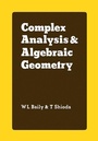 Cover: Complex Analysis and Algebraic Geometry - Cambridge University Press