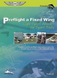 Enlarge image Cover: Preflight a Fixed Wing - Aviation Supplies & Academics Inc