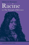 Cover: Racine or, The Triumph of Relevance - Cambridge University Press