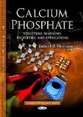 Abbildung von: Calcium Phosphate - Nova Science Publishers Inc