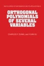 Cover: Orthogonal Polynomials of Several Variables - Cambridge University Press