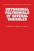 Cover: Orthogonal Polynomials of Several Variables - Cambridge University Press