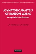 Cover: Asymptotic Analysis of Random Walks - Cambridge University Press