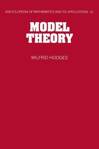 Enlarge image Cover: Model Theory - Cambridge University Press
