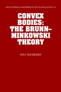 Abbildung von: Convex Bodies - Cambridge University Press