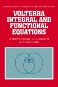 Abbildung von: Volterra Integral and Functional Equations - Cambridge University Press