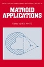 Cover: Matroid Applications - Cambridge University Press