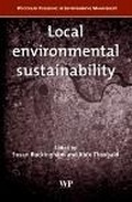 Cover: Local Environmental Sustainability - Woodhead Publishing