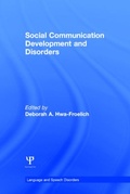 Cover: Social Communication Development and Disorders - Psychology Press Ltd
