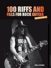 Enlarge image Cover: 100 Riffs & Fills for Rock Guitar - Apple Press