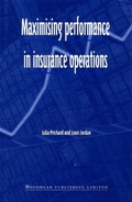 Cover: Maximising Performance in Insurance Operations - Woodhead Publishing