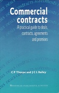 Cover: Commercial Contracts - Woodhead Publishing