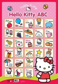 Enlarge image Cover: Hello Kitty Wall Chart: ABC - Autumn Publishing Ltd