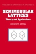 Cover: Semimodular Lattices - Cambridge University Press