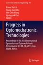 Cover: Progress in Optomechatronic Technologies - Springer