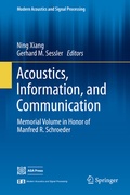 Cover: Acoustics, Information, and Communication - Springer