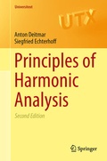 Cover: Principles of Harmonic Analysis - Springer