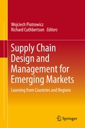 Cover: Supply Chain Design and Management for Emerging Markets - Springer