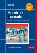Cover: Decker Maschinenelemente - Hanser