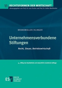 Abbildung von: Unternehmensverbundene Stiftungen - Erich Schmidt Verlag