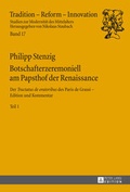 Cover: Botschafterzeremoniell am Papsthof der Renaissance - Peter Lang Verlag