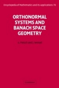 Abbildung von: Orthonormal Systems and Banach Space Geometry - Cambridge University Press