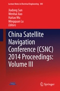 Cover: China Satellite Navigation Conference (CSNC) 2014 Proceedings: Volume III - Springer