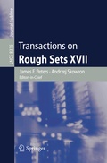 Cover: Transactions on Rough Sets XVII - Springer