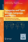 Cover: Categories and Types in Logic, Language, and Physics - Springer
