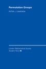 Cover: Permutation Groups - Cambridge University Press
