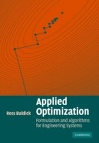 Enlarge image Cover: Applied Optimization - Cambridge University Press