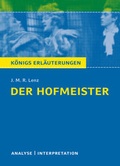 Cover: Der Hofmeister von J. M. R. Lenz. - Bange, C