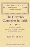 Cover: The Heavenly Counsellor in Isaiah xl 13-14 - Cambridge University Press