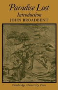 Cover: Paradise Lost: Introduction - Cambridge University Press
