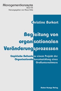 Abbildung von: Begleitung von organisationalen Veränderungsprozessen - Edition Rainer Hampp