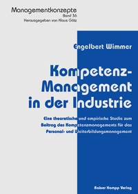 Abbildung von: Kompetenz-Management in der Industrie - Edition Rainer Hampp