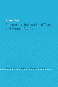 Enlarge image Cover: Companies, International Trade and Human Rights - Cambridge University Press