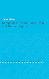 Enlarge image Cover: Companies, International Trade and Human Rights - Cambridge University Press