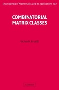 Cover: Combinatorial Matrix Classes - Cambridge University Press