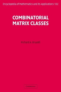 Abbildung von: Combinatorial Matrix Classes - Cambridge University Press
