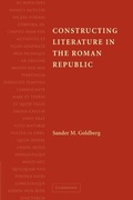 Cover: Constructing Literature in the Roman Republic - Cambridge University Press