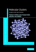 Cover: Molecular Clusters - Cambridge University Press