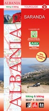 Cover: Albania hiking & biking 1:50000 - Huber Kartographie